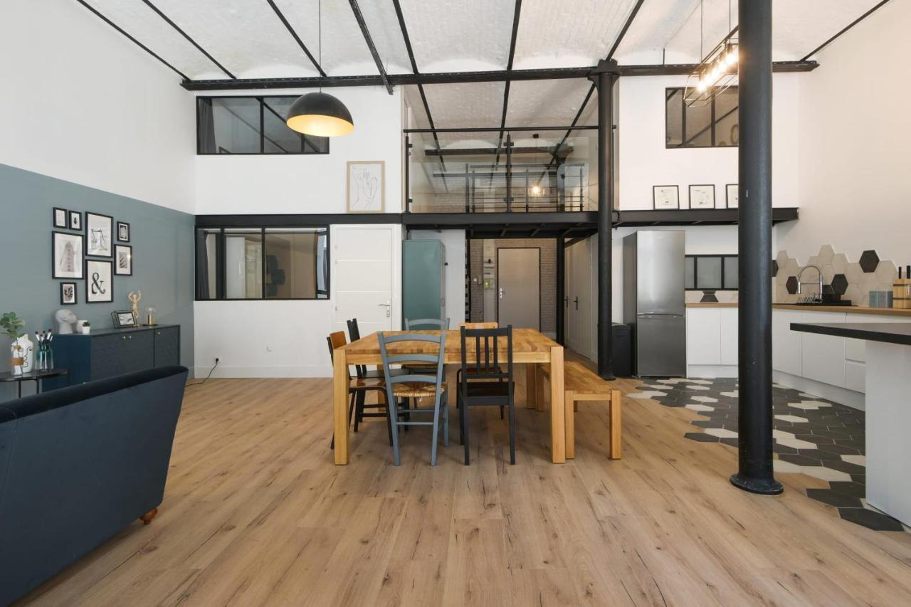 Loft De L'Usine - Welkeys Lägenhet Tourcoing Exteriör bild