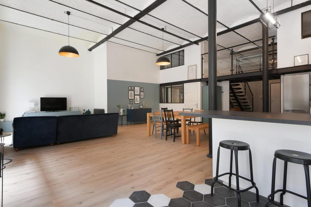 Loft De L'Usine - Welkeys Lägenhet Tourcoing Exteriör bild