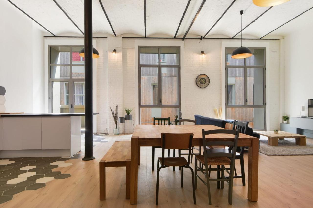 Loft De L'Usine - Welkeys Lägenhet Tourcoing Exteriör bild