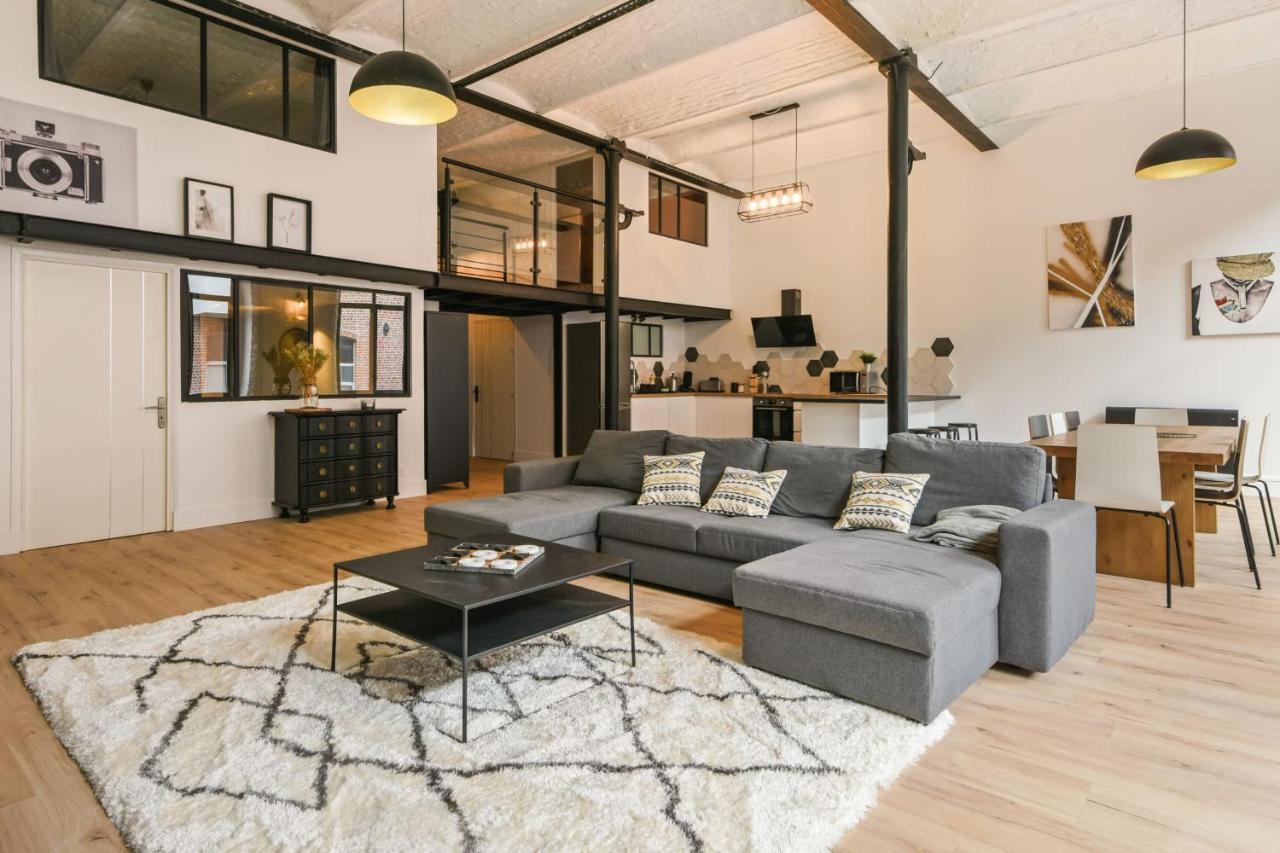 Loft De L'Usine - Welkeys Lägenhet Tourcoing Exteriör bild